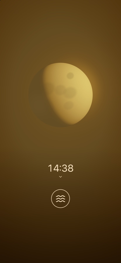 WarmLight’s moon, sound timer, and sound button